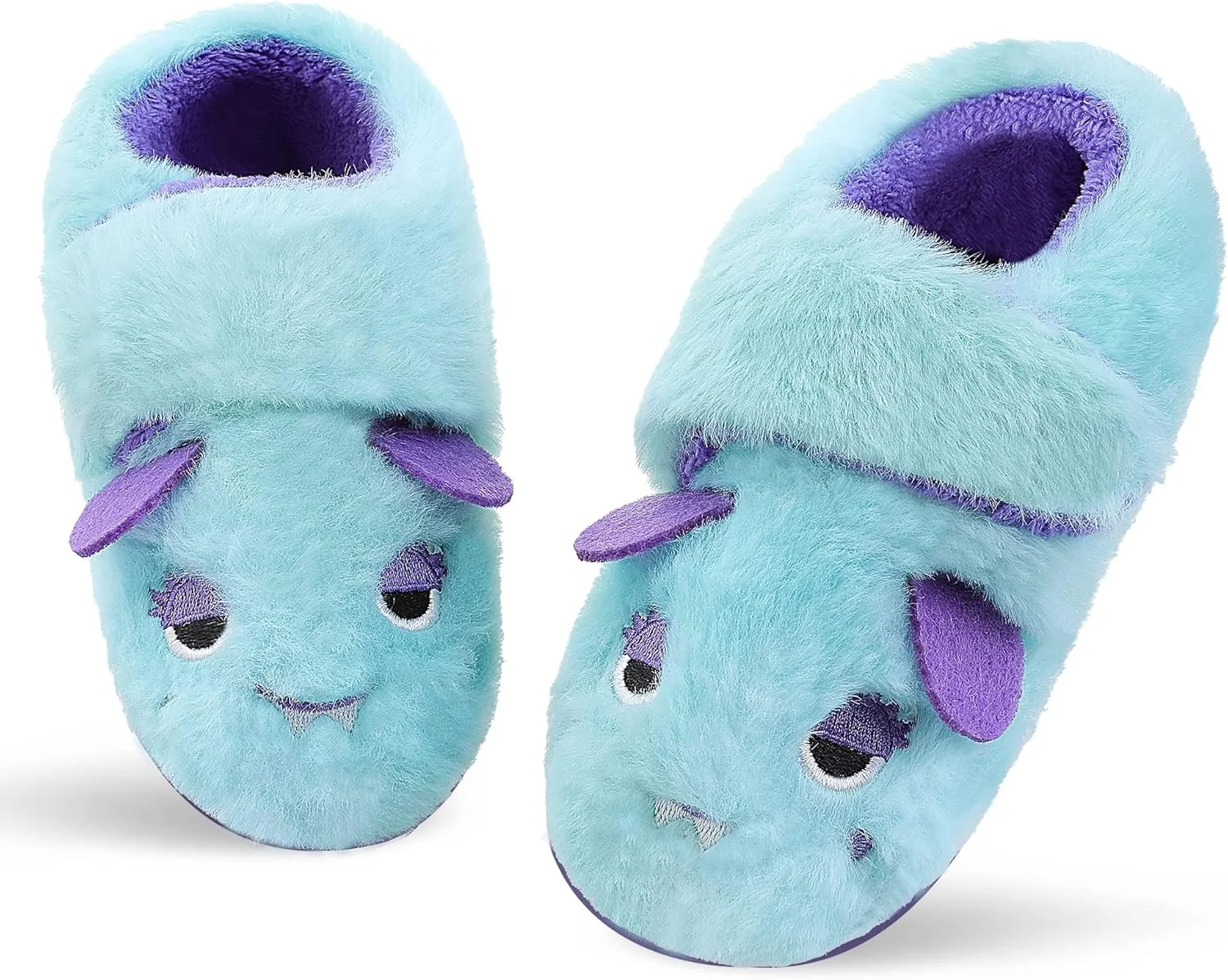 دمپایی دخترانه MIXIN برای کودکان، دمپایی فوم حافظه دار برای کودکان نوپا، کفش های گرم خانه کودکانه داخل و خارج از منزل