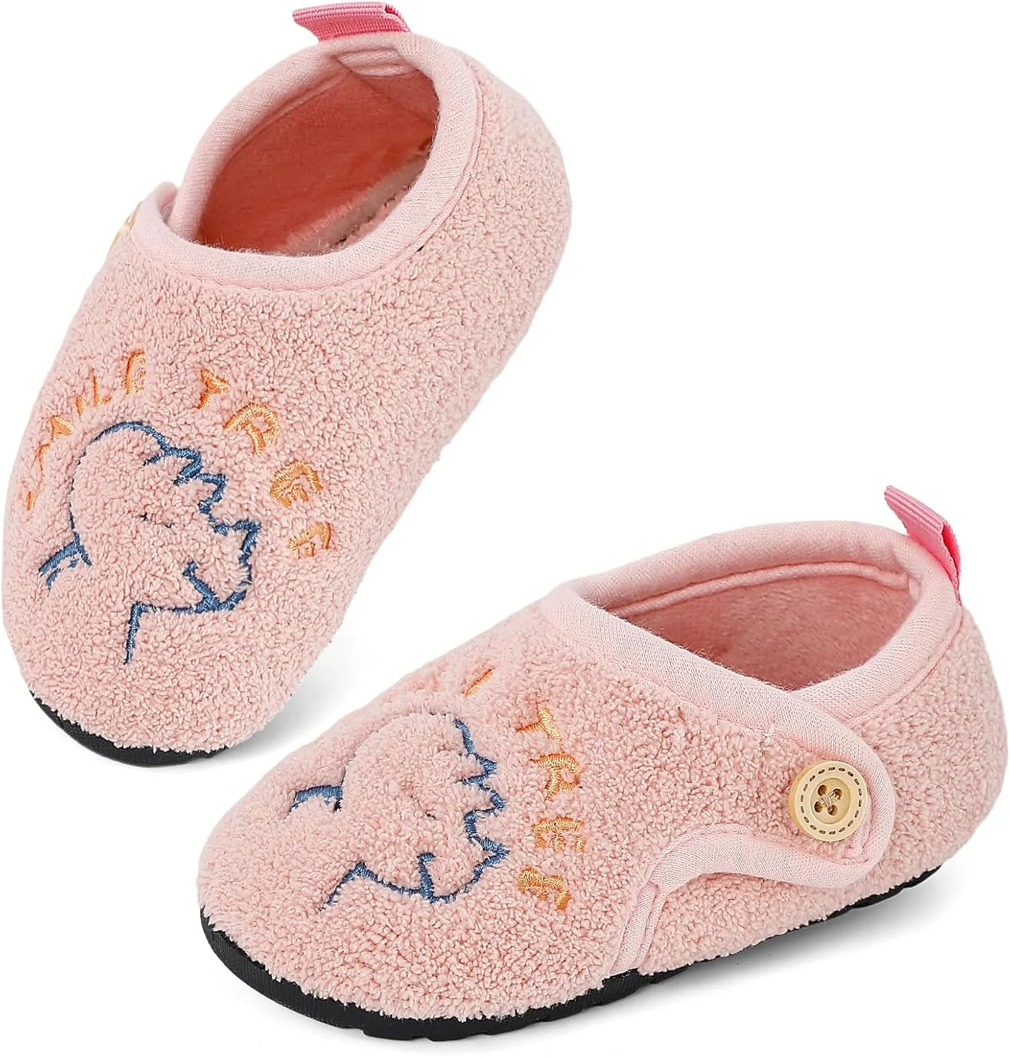 LACOFIA دمپایی بچگانه زمستانی گرم، کفش روفرشی کودکانه با کفی ضد لغزش