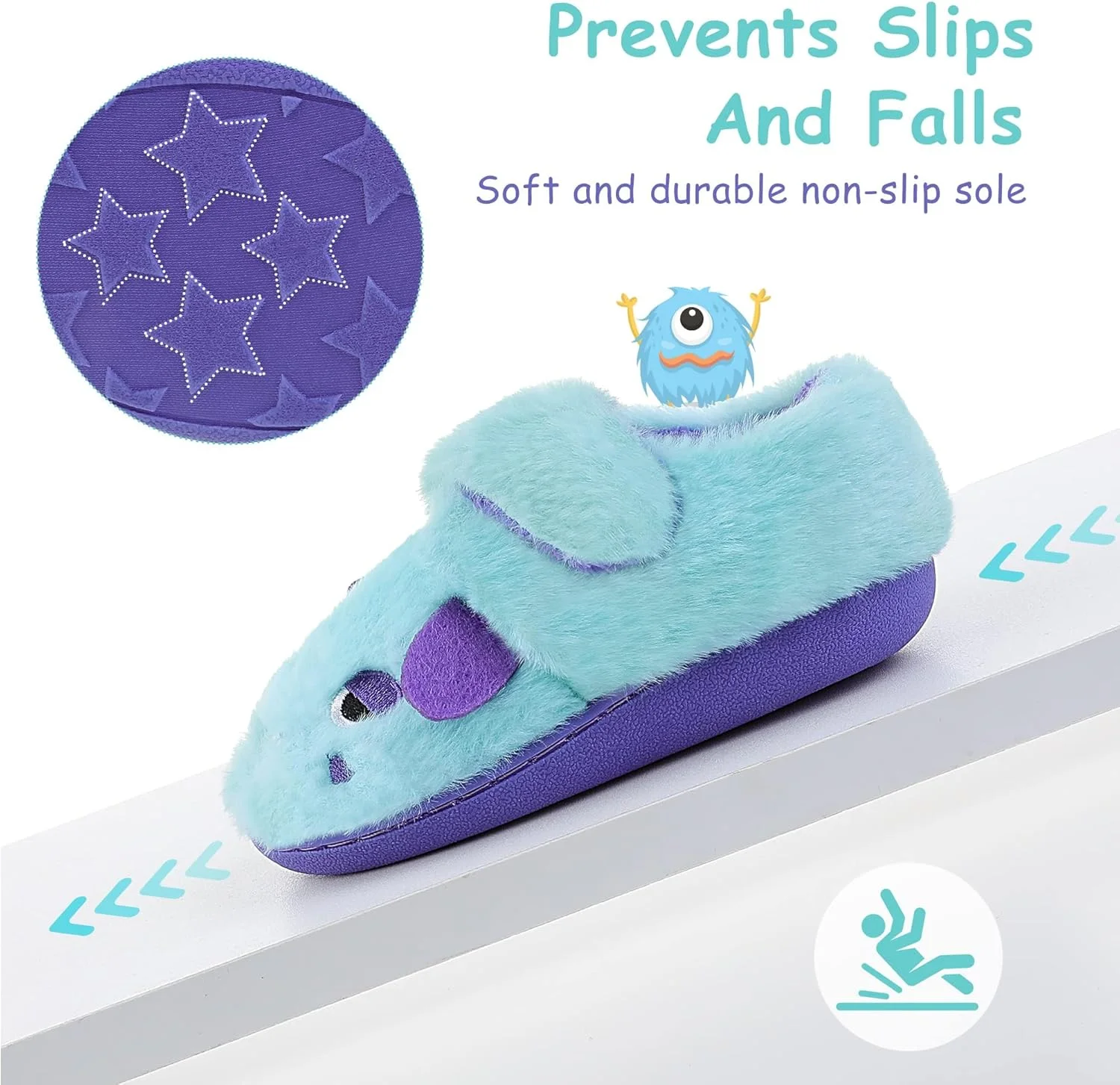 دمپایی دخترانه MIXIN برای کودکان، دمپایی فوم حافظه دار برای کودکان نوپا، کفش های گرم خانه کودکانه داخل و خارج از منزل دمپایی دخترانه MIXIN برای کودکان، دمپایی فوم حافظه دار برای کودکان نوپا، کفش های گرم خانه کودکانه داخل و خارج از منزل