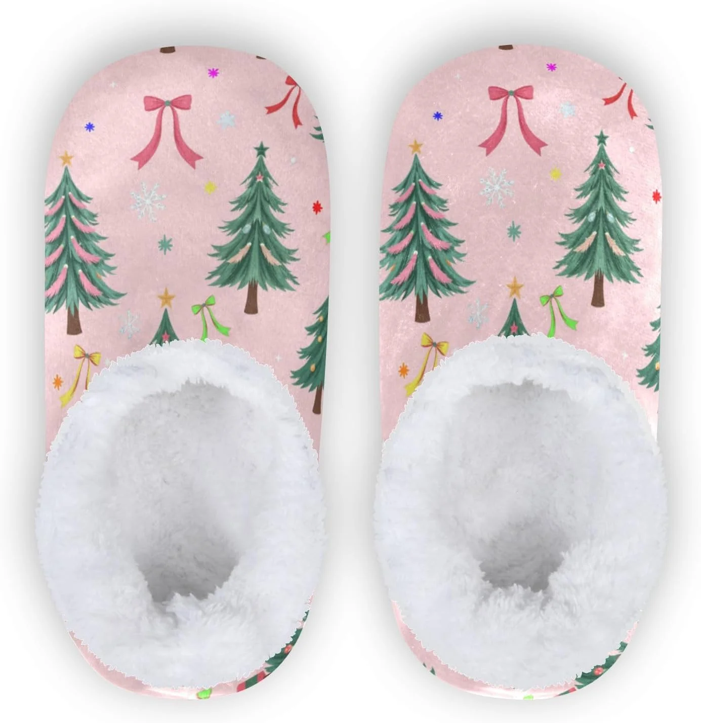 دمپایی روفرشی پسرانه دخترانه دوسدیل، کفش های خانگی گرم و نرم با فوم حافظه دار و زیره ضد لغزش مناسب اتاق خواب و مسافرت