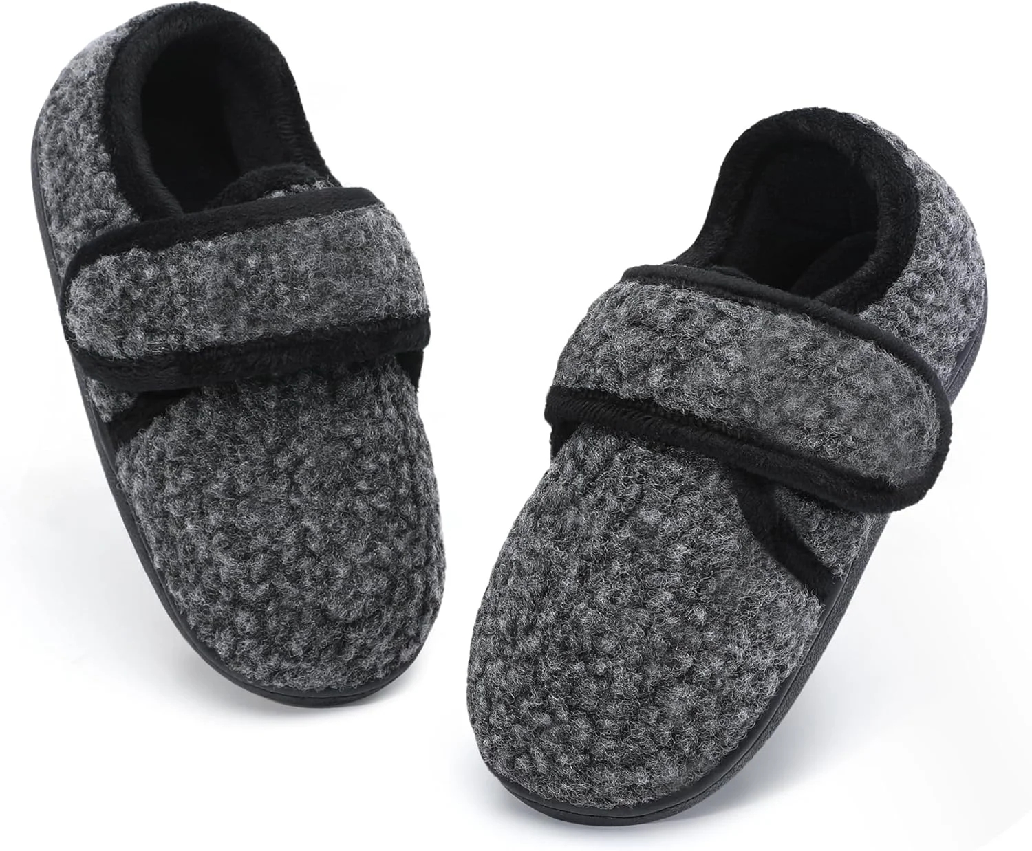 دمپایی روفرشی پسرانه، دمپایی خانه، فوم حافظه دار، زیره ضد لغزش، کفش پیاده روی گرم زمستانی