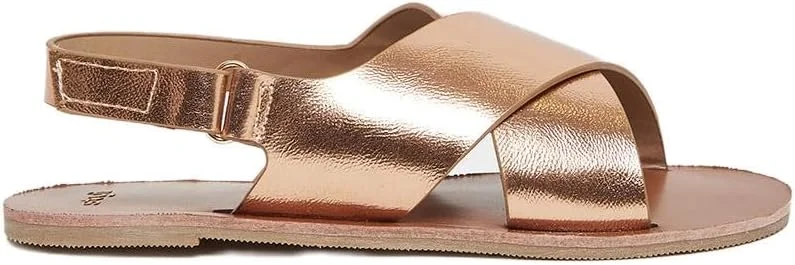 صندل های تخت دخترانه استایلی با جزئیات سگک یکدست