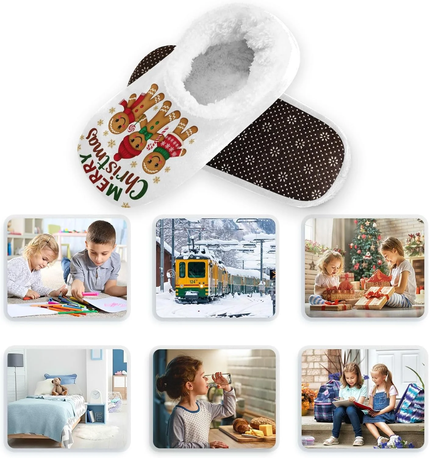 دمپایی روفرشی پسرانه دخترانه، دمپایی خانگی گرم و نرم، دمپایی اسپا با فوم حافظه دار و کفی ضد لغزش مناسب اتاق خواب و مسافرت دمپایی روفرشی پسرانه دخترانه، دمپایی خانگی گرم و نرم، دمپایی اسپا با فوم حافظه دار و کفی ضد لغزش مناسب اتاق خواب و مسافرت