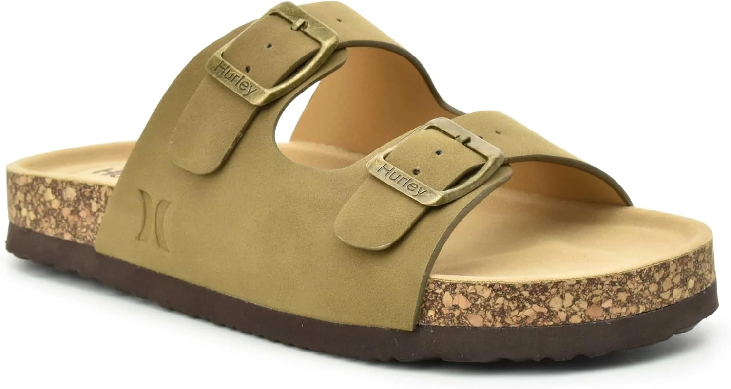 صندل اسلاید بچگانه هارلی - لغزنده دو بند قابل تنظیم، کفی نرم، سبک و بادوام مناسب کودکان کوچک و بزرگ