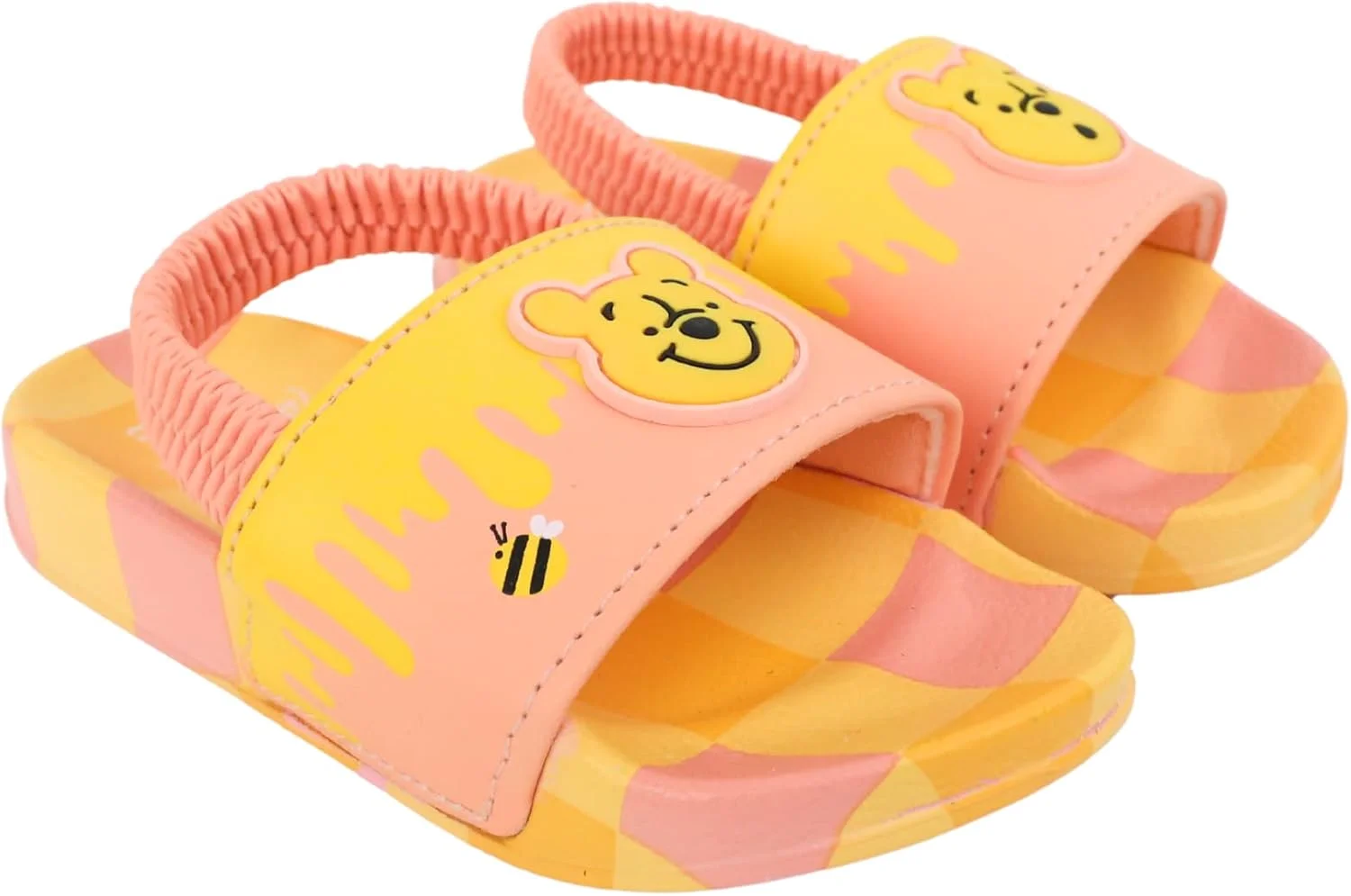 صندل اسلاید دخترانه دیزنی وینی پو با طرح فوتبال