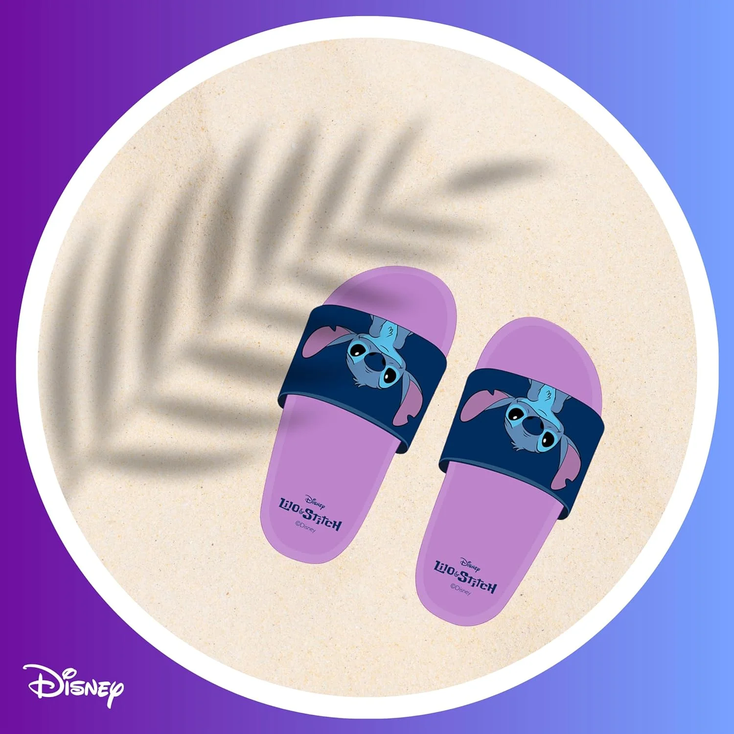 صندل های کلاسیک دخترانه دیزنی، طرح استیچ، سایزهای ۸ تا ۱۲ انگلیس