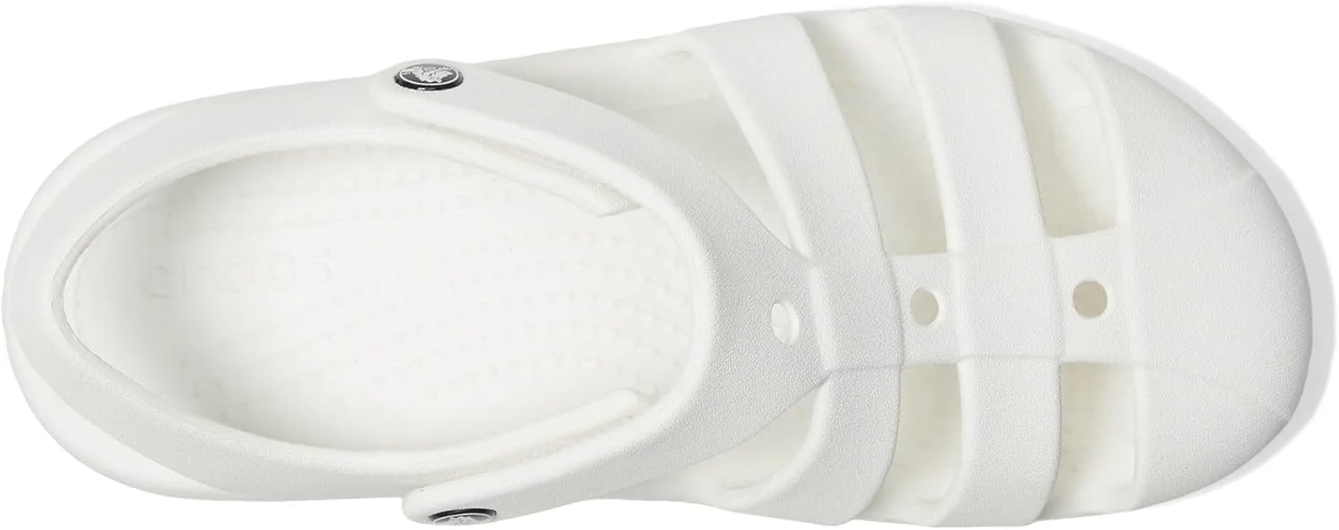 صندل های ماهیگیری کلاسیک بچه گانه کراکس، سفید، سایز 1