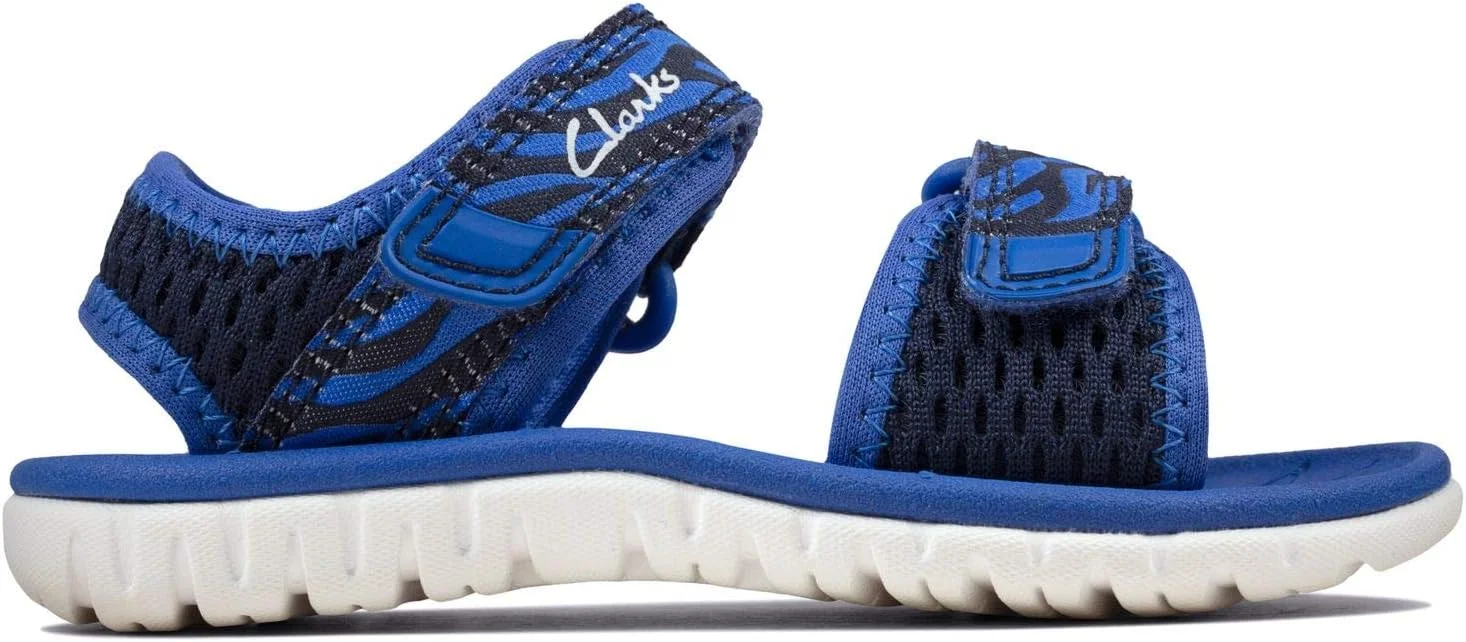 صندل انگشتی بسته پسرانه کلارکس مدل Surfing Tide T