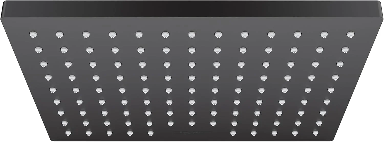 سردوش بارانی هانسگروهه Vernis Blend سایز 9 اینچ، تک حالته، مشکی مات، 2.5 GPM، مدل 26281671