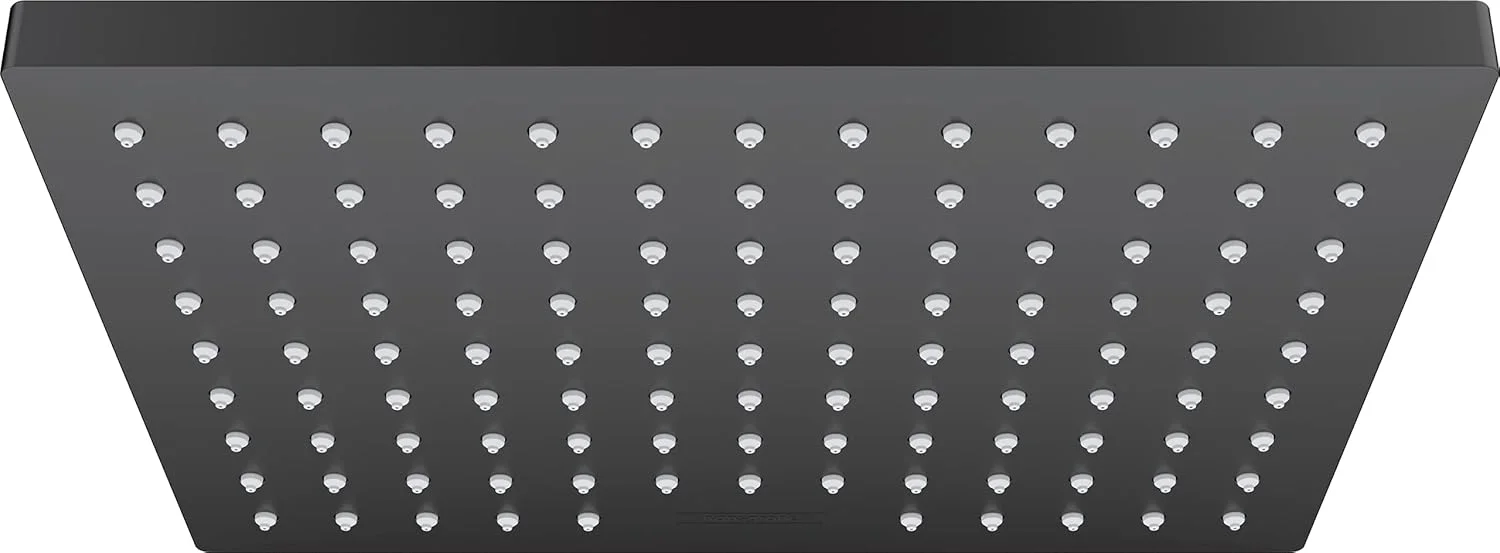 سردوش حمام هانسگروهه Vernis Shape 230 تک حالته با قابلیت صرفه جویی در مصرف آب، مشکی مات، 26283670