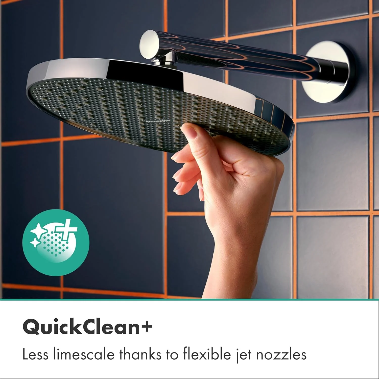 سردوش کاهنده مصرف آب Hansgrohe Activera S 28056000 (EcoSmart)، سردوش گرد (240 میلی متر)، سردوش بارانی با 1 نوع جت برای نصب دیواری یا سقفی، سردوش با عملکرد ضد رسوب سردوش کاهنده مصرف آب Hansgrohe Activera S 28056000 (EcoSmart)، سردوش گرد (240 میلی متر)، سردوش بارانی با 1 نوع جت برای نصب دیواری یا سقفی، سردوش با عملکرد ضد رسوب