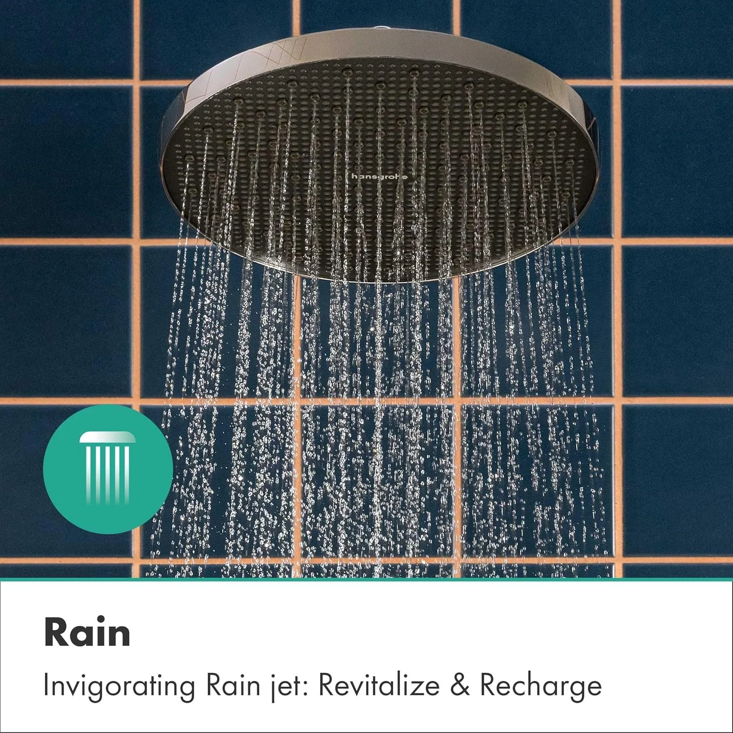 سردوش کاهنده مصرف آب Hansgrohe Activera S 28057000 (EcoSmart+)، سردوش گرد (240 میلی متر)، دوش بارانی با 1 نوع جت برای نصب دیواری یا سقفی، سردوش با عملکرد ضد رسوب سردوش کاهنده مصرف آب Hansgrohe Activera S 28057000 (EcoSmart+)، سردوش گرد (240 میلی متر)، دوش بارانی با 1 نوع جت برای نصب دیواری یا سقفی، سردوش با عملکرد ضد رسوب