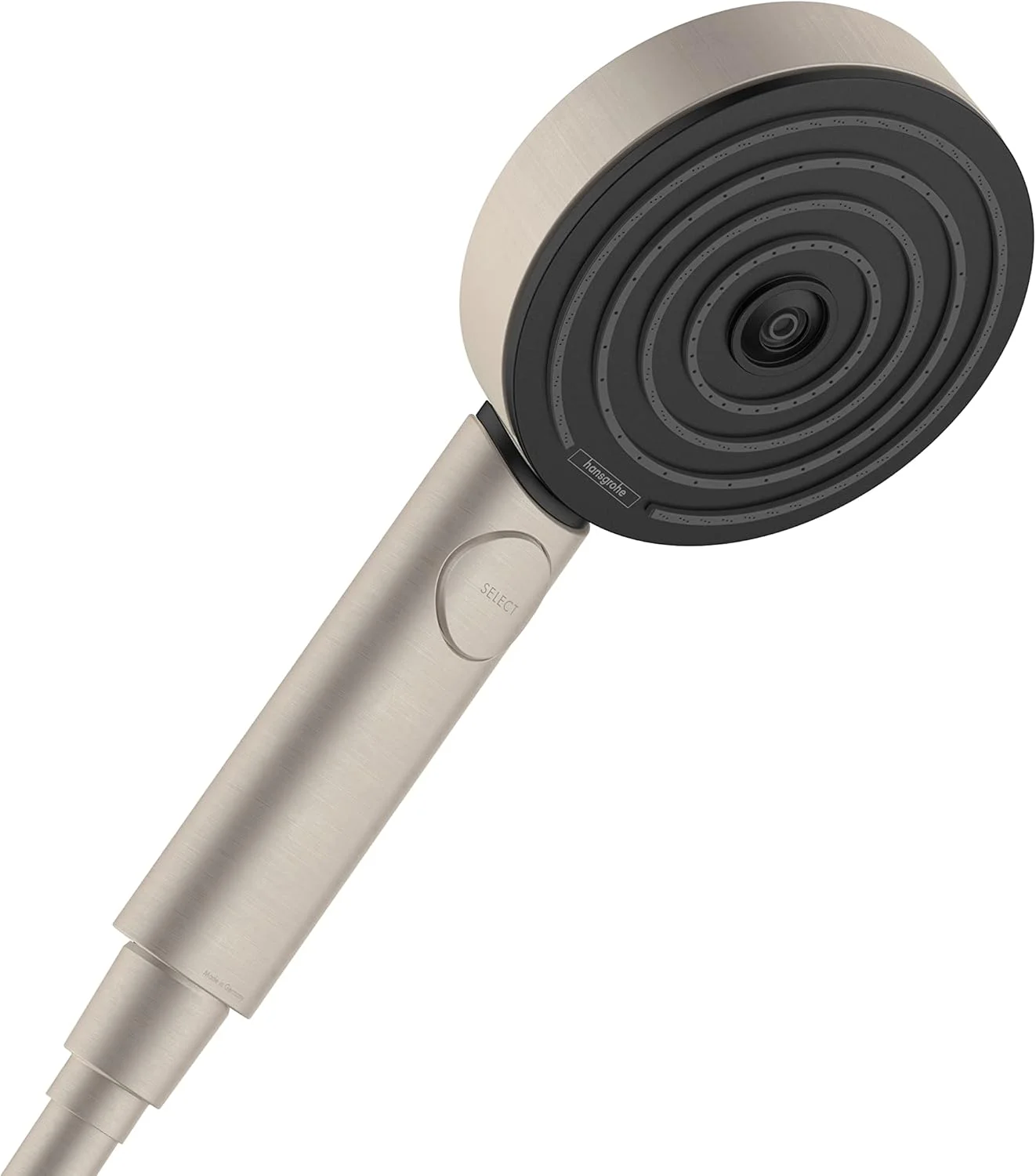 دوش دستی هانسگروهه Pulsify S با 3 نوع اسپری PowderRain، IntenseRain و ماساژ نبضی، نیکل برس خورده، 6.6 لیتر در دقیقه، 24112821 دوش دستی هانسگروهه Pulsify S با 3 نوع اسپری PowderRain، IntenseRain و ماساژ نبضی، نیکل برس خورده، 6.6 لیتر در دقیقه، 24112821