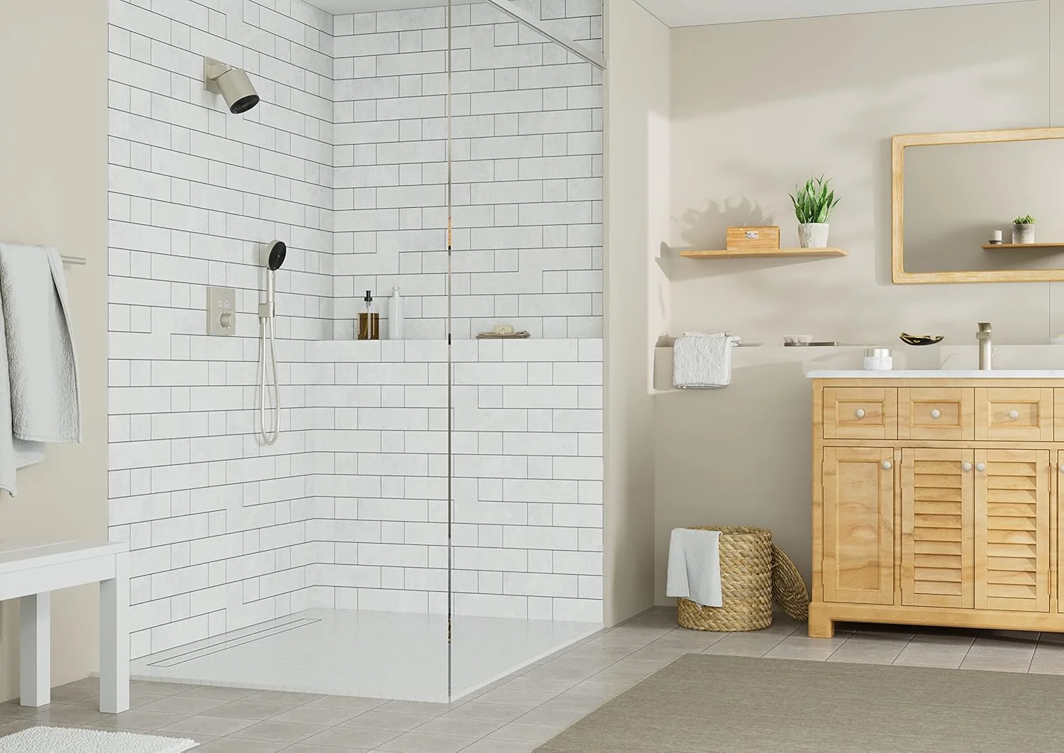 دوش دستی هانسگروهه Pulsify S با 3 نوع اسپری PowderRain، IntenseRain و ماساژ نبضی، نیکل برس خورده، 6.6 لیتر در دقیقه، 24112821 دوش دستی هانسگروهه Pulsify S با 3 نوع اسپری PowderRain، IntenseRain و ماساژ نبضی، نیکل برس خورده، 6.6 لیتر در دقیقه، 24112821