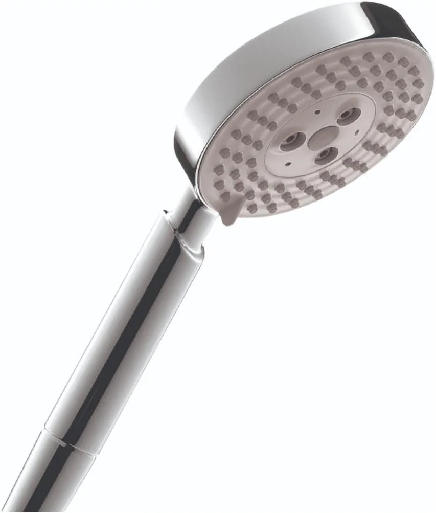 سردوش دستی 4 اینچی هانسگروهه Raindance S با نصب آسان، مدرن، دارای 3 حالت RainAir، BalanceAir، Whirl مدل 04341000، کروم، کوچک سردوش دستی 4 اینچی هانسگروهه Raindance S با نصب آسان، مدرن، دارای 3 حالت RainAir، BalanceAir، Whirl مدل 04341000، کروم، کوچک