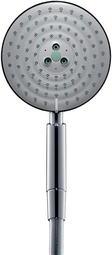 دوش دستی 5 اینچی هانسگروهه Raindance S با نصب آسان، مدرن، دارای 3 حالت پاشش RainAir، BalanceAir، Whirl مدل 28519821 دوش دستی 5 اینچی هانسگروهه Raindance S با نصب آسان، مدرن، دارای 3 حالت پاشش RainAir، BalanceAir، Whirl مدل 28519821