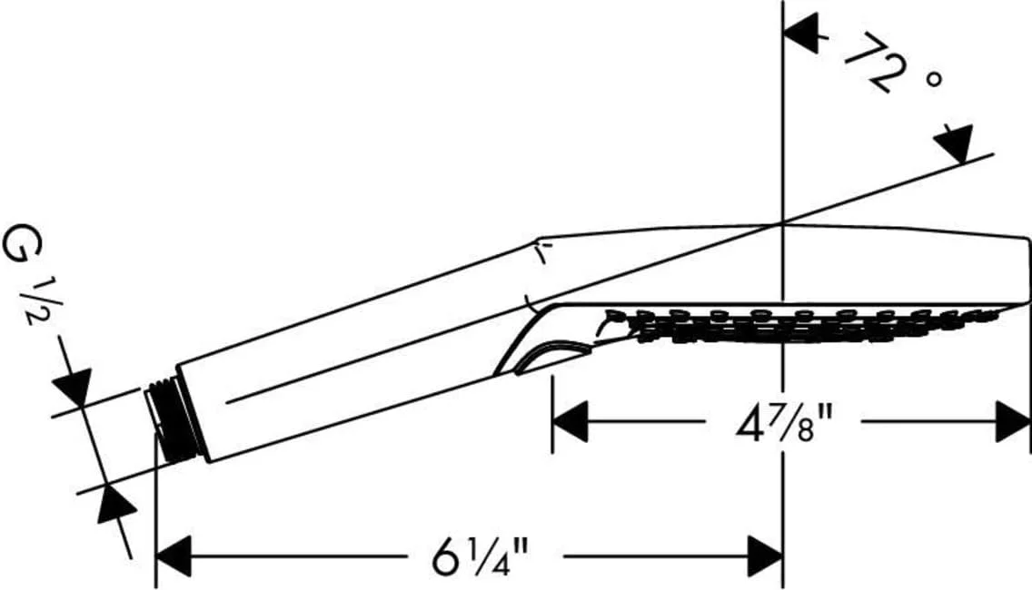 دوش دستی لوکس 5 اینچی Hansgrohe AXOR AXOR ShowerSolutions مدرن با 3 حالت پاشش بارانی، بارانی هوا، گردابی مدل 26051821 دوش دستی لوکس 5 اینچی Hansgrohe AXOR AXOR ShowerSolutions مدرن با 3 حالت پاشش بارانی، بارانی هوا، گردابی مدل 26051821