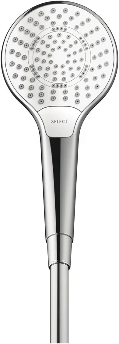 دوش دستی ۴ اینچی هانسگروهه کروما سلکت S با نصب آسان، مدرن، دارای ۳ حالت SoftRain، IntenseRain، Pulsating Massage مدل ۲۶۸۰۱۴۰۱ دوش دستی ۴ اینچی هانسگروهه کروما سلکت S با نصب آسان، مدرن، دارای ۳ حالت SoftRain، IntenseRain، Pulsating Massage مدل ۲۶۸۰۱۴۰۱