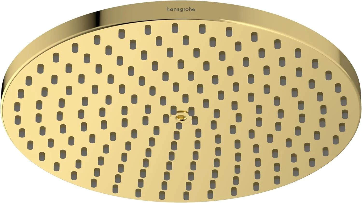 سردوش بارانی Hansgrohe Raindance S 27623990 (240 میلی متر)، دوش بارانی با 1 نوع جت (PowderRain) برای نصب دیواری یا سقفی، سردوش با عملکرد ضد رسوب، روکش طلایی براق سردوش بارانی Hansgrohe Raindance S 27623990 (240 میلی متر)، دوش بارانی با 1 نوع جت (PowderRain) برای نصب دیواری یا سقفی، سردوش با عملکرد ضد رسوب، روکش طلایی براق