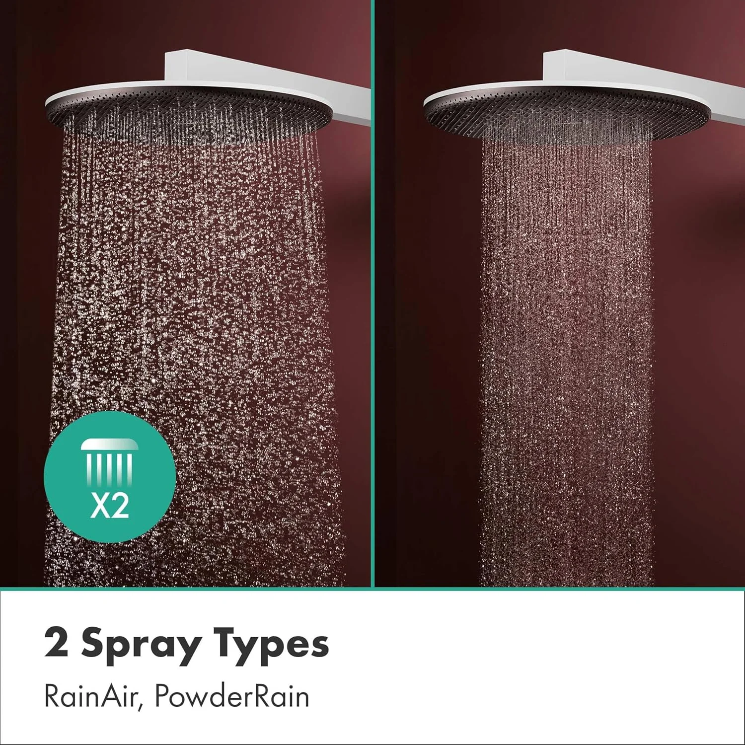 سردوش دوش هانسگروهه Raindance Alive S 300 (24541700) صرفه جویی در مصرف آب (EcoSmart) با بازوی دوش 300 میلی متر، دوش بارانی با 2 نوع جت برای نصب دیواری، سردوش دوش، عملکرد ضد رسوب، سفید مات سردوش دوش هانسگروهه Raindance Alive S 300 (24541700) صرفه جویی در مصرف آب (EcoSmart) با بازوی دوش 300 میلی متر، دوش بارانی با 2 نوع جت برای نصب دیواری، سردوش دوش، عملکرد ضد رسوب، سفید مات