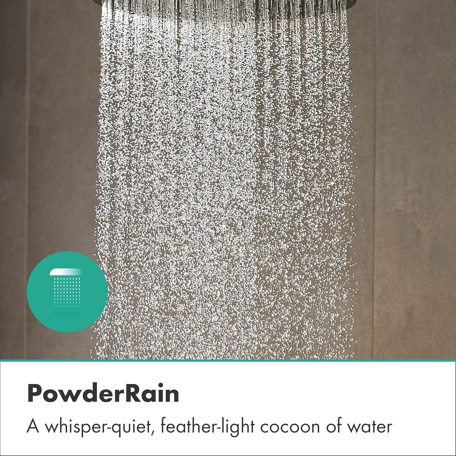 سردوش بارانی هانسگروهه Raindance S 27623340 (240 میلیمتر)، دوش بارانی با 1 نوع جت (PowderRain) برای نصب دیواری یا سقفی، سردوش با عملکرد ضد رسوب، کروم مشکی برس خورده سردوش بارانی هانسگروهه Raindance S 27623340 (240 میلیمتر)، دوش بارانی با 1 نوع جت (PowderRain) برای نصب دیواری یا سقفی، سردوش با عملکرد ضد رسوب، کروم مشکی برس خورده
