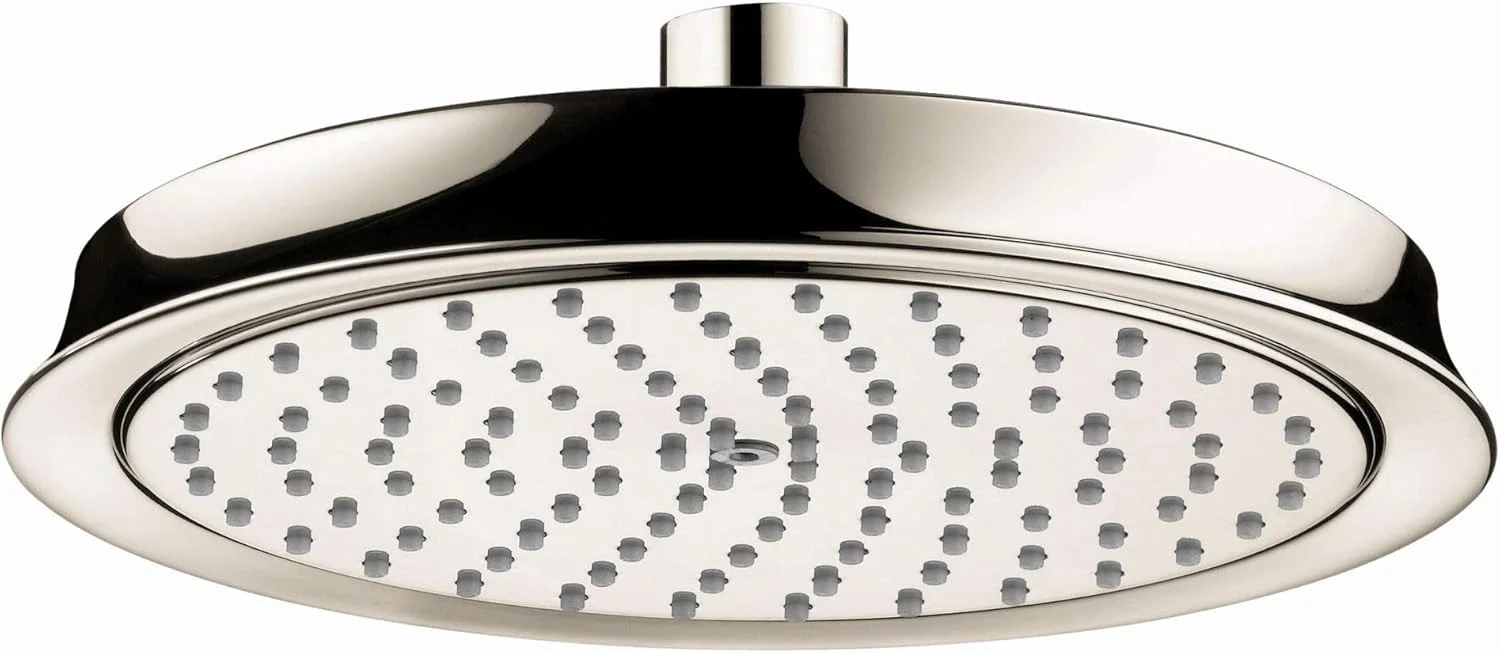 سردوش حمام هانسگروهه Raindance Classic با قطر 8 اینچ، ارتقاء کلاسیک 1-Spray RainAir Air Infusion با Airpower و QuickClean در نیکل براق، 28421831 سردوش حمام هانسگروهه Raindance Classic با قطر 8 اینچ، ارتقاء کلاسیک 1-Spray RainAir Air Infusion با Airpower و QuickClean در نیکل براق، 28421831