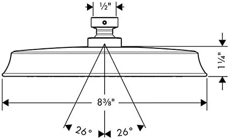 سردوش حمام هانسگروهه Raindance Classic با قطر 8 اینچ، ارتقاء کلاسیک 1-Spray RainAir Air Infusion با Airpower و QuickClean در نیکل براق، 28421831 سردوش حمام هانسگروهه Raindance Classic با قطر 8 اینچ، ارتقاء کلاسیک 1-Spray RainAir Air Infusion با Airpower و QuickClean در نیکل براق، 28421831