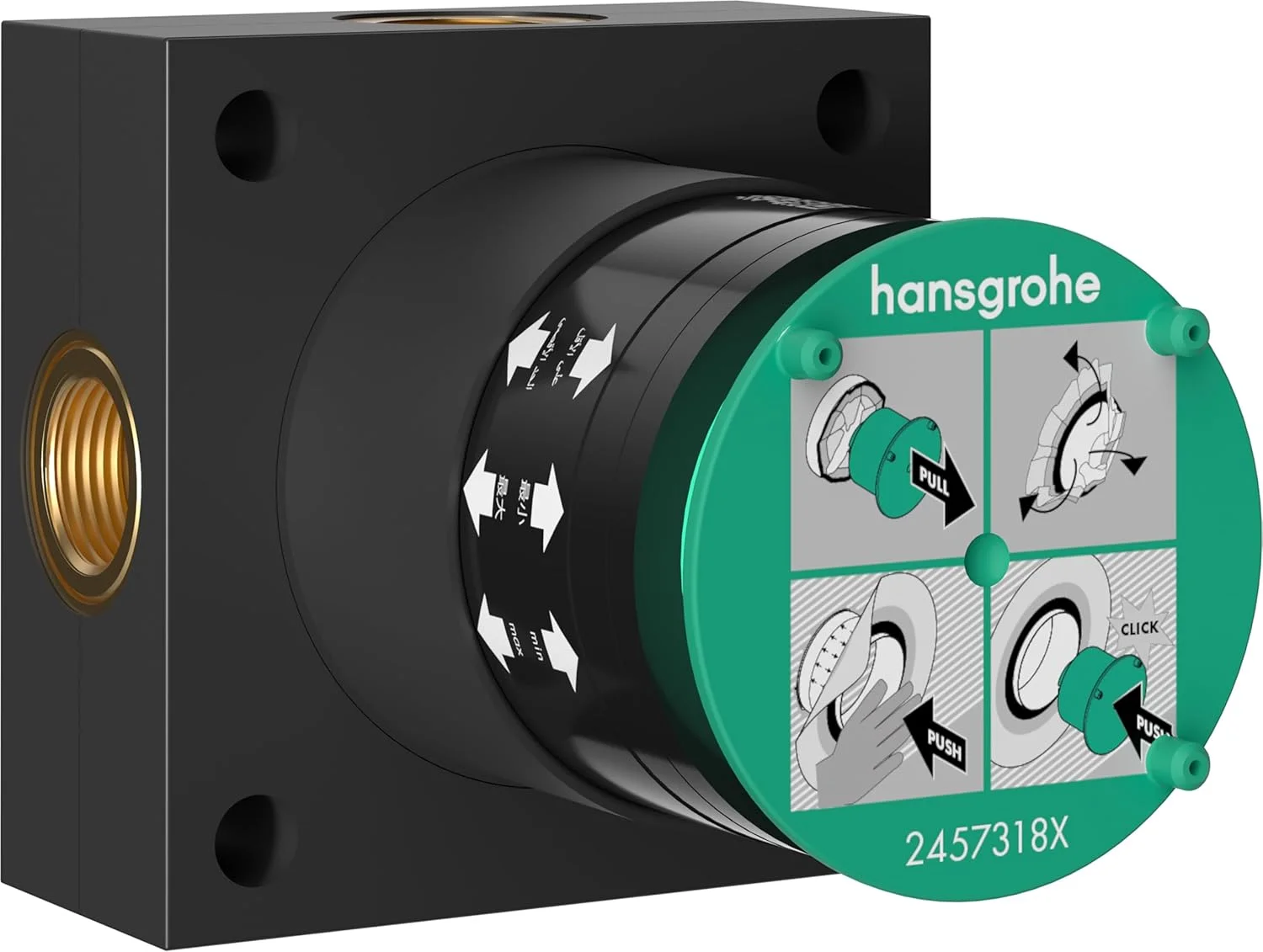 بدنه اصلی هانسگروهه برای دوش های سقفی 2 حالته، مناسب برای برخی از سردوش های هانسگروهه با 2 نوع جت مانند Raindance Alive، مدل 24573180