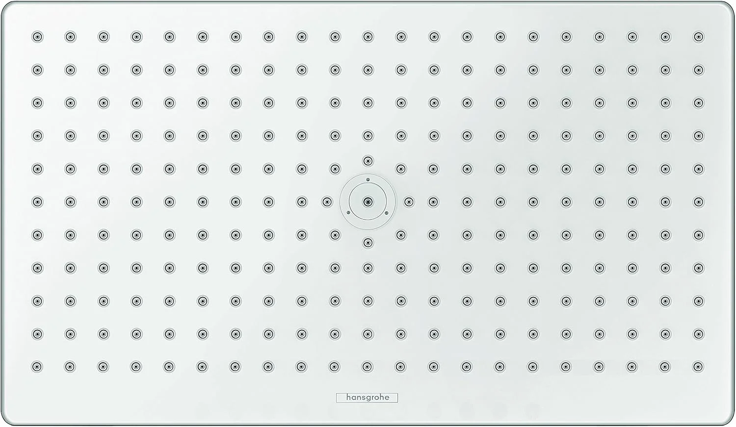 دوش سقفی هانسگروهه Rainmaker Select 460 با بازوی دوش 460 میلی‌متری، سفید/کروم 24003400