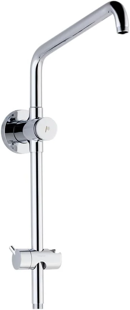 نگهدارنده سردوش دستی هانسگروهه کروما با نصب آسان، تنظیم زاویه آسان و مدرن، روکش کروم، 04527000 نگهدارنده سردوش دستی هانسگروهه کروما با نصب آسان، تنظیم زاویه آسان و مدرن، روکش کروم، 04527000