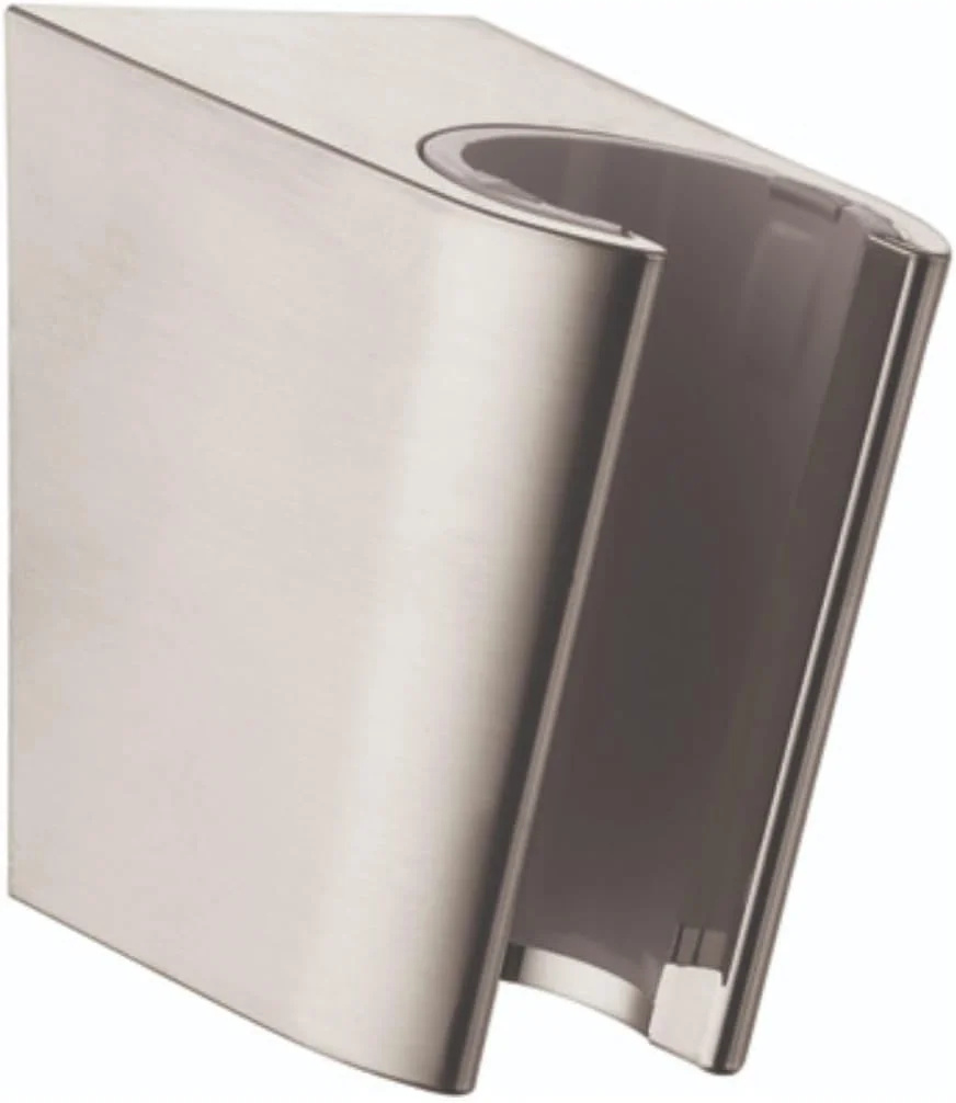 نگهدارنده سردوش دستی هانسگروهه با نصب آسان، مدرن، نیکل برس خورده، 28331820 نگهدارنده سردوش دستی هانسگروهه با نصب آسان، مدرن، نیکل برس خورده، 28331820