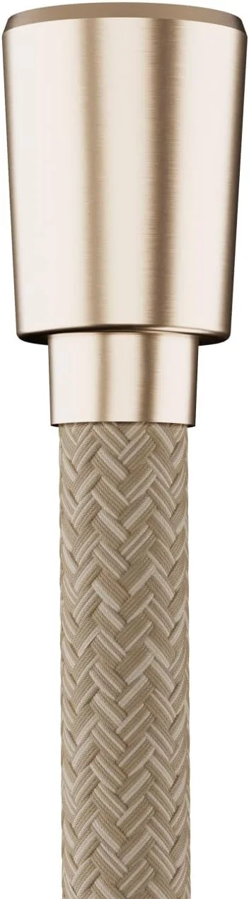 شلنگ دوش پارچه ای 160 سانتی متری هانسگروهه Designflex مدل 28260140، رنگ برنز برس خورده