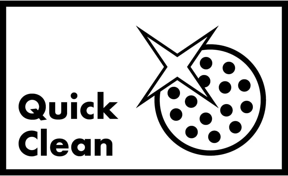 سردوش حمام هانسگروهه ۷ اینچی مدرن ممتاز با یک حالت پاشش و تمیز کردن آسان QuickClean با روکش نیکل برس خورده، 27404821