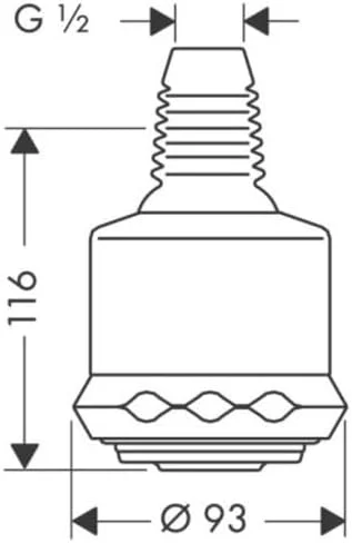 دوش سقفی هانسگروهه مدل Clubmaster 28496000، دارای 3 حالت پاشش، کروم، نقره ای دوش سقفی هانسگروهه مدل Clubmaster 28496000، دارای 3 حالت پاشش، کروم، نقره ای