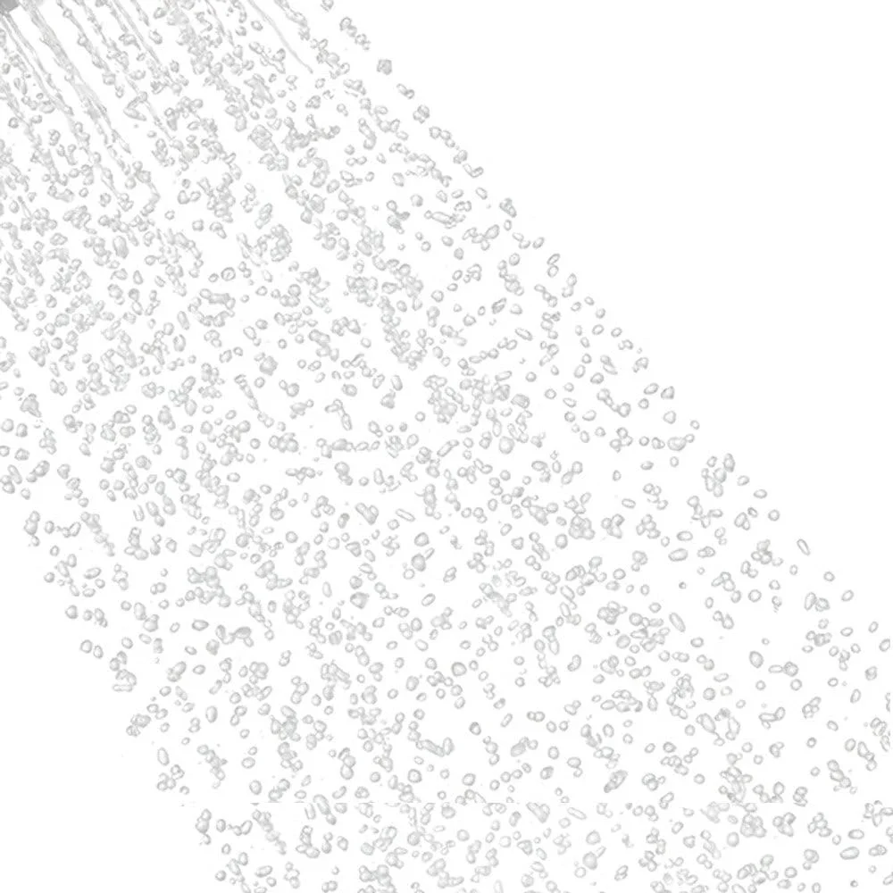 سردوش حمام هانسگروهه ۷ اینچی مدرن ممتاز با یک حالت پاشش و تمیز کردن آسان QuickClean با روکش نیکل برس خورده، 27404821