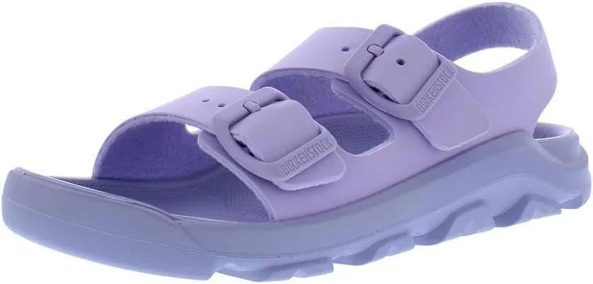 صندل دخترانه باریک Birkenstock Mogami PS سایز 2، رنگ: تک رنگ بنفش یخی مه آلود