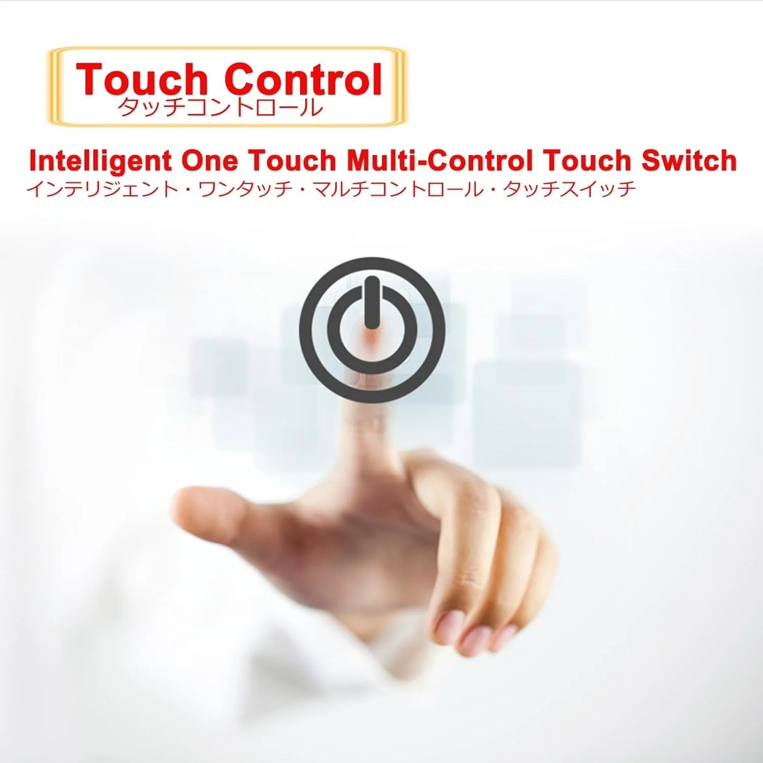 آینه حمام ال ای دی 60X90 سانتی متر، نور 3 رنگ قابل تنظیم، آینه روشویی حمام دیواری نورانی، آینه آرایش هوشمند با کلید لمسی (تک رنگ 60x90 سانتی متر)