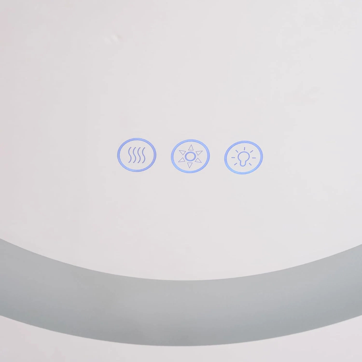 آینه دیواری بیضی شکل ال ای دی ضد بخار مناسب روشویی حمام، ۲۴ اینچ عرض در ۳۲ اینچ ارتفاع، مدل AKDY ABM01O آینه دیواری بیضی شکل ال ای دی ضد بخار مناسب روشویی حمام، ۲۴ اینچ عرض در ۳۲ اینچ ارتفاع، مدل AKDY ABM01O