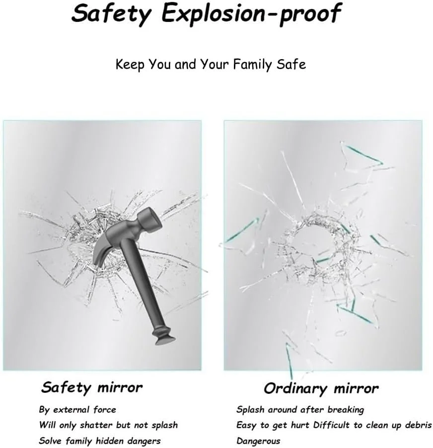 آینه حمام ضد بخار، آینه دیواری LED با قابلیت تنظیم نور و سه رنگ با کلید لمسی - آینه آرایش هوشمند مدرن برای دکور (برش چپ 80x120 سانتی متر) آینه حمام ضد بخار، آینه دیواری LED با قابلیت تنظیم نور و سه رنگ با کلید لمسی - آینه آرایش هوشمند مدرن برای دکور (برش چپ 80x120 سانتی متر)