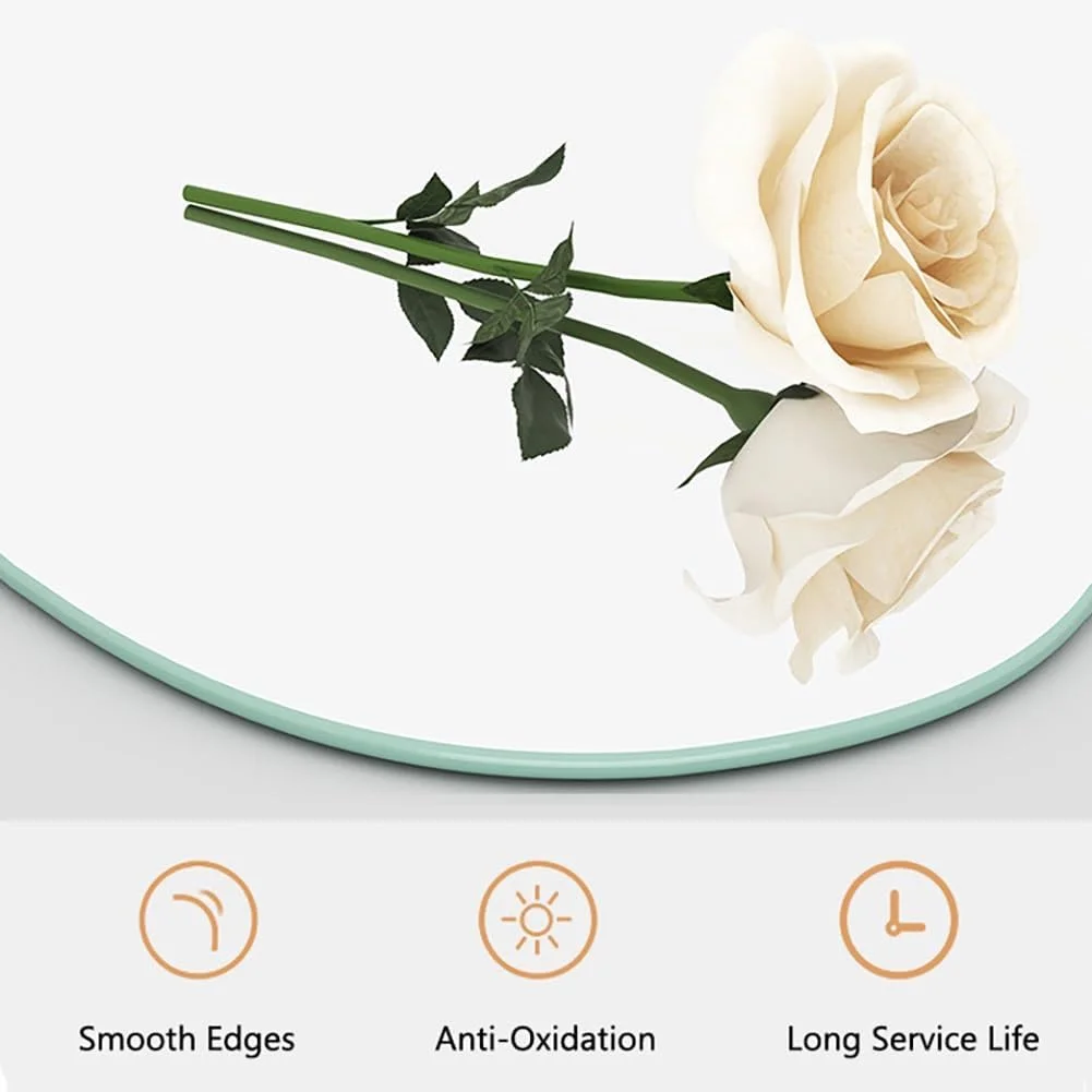 آینه آرایشی ال ای دی هوشمند ضد بخار آینه دیواری حمام 3 رنگ قابل تنظیم برای اتاق خواب ورودی دستشویی (برش زیر سمت راست 28" طول x 28" عرض) آینه آرایشی ال ای دی هوشمند ضد بخار آینه دیواری حمام 3 رنگ قابل تنظیم برای اتاق خواب ورودی دستشویی (برش زیر سمت راست 28" طول x 28" عرض)