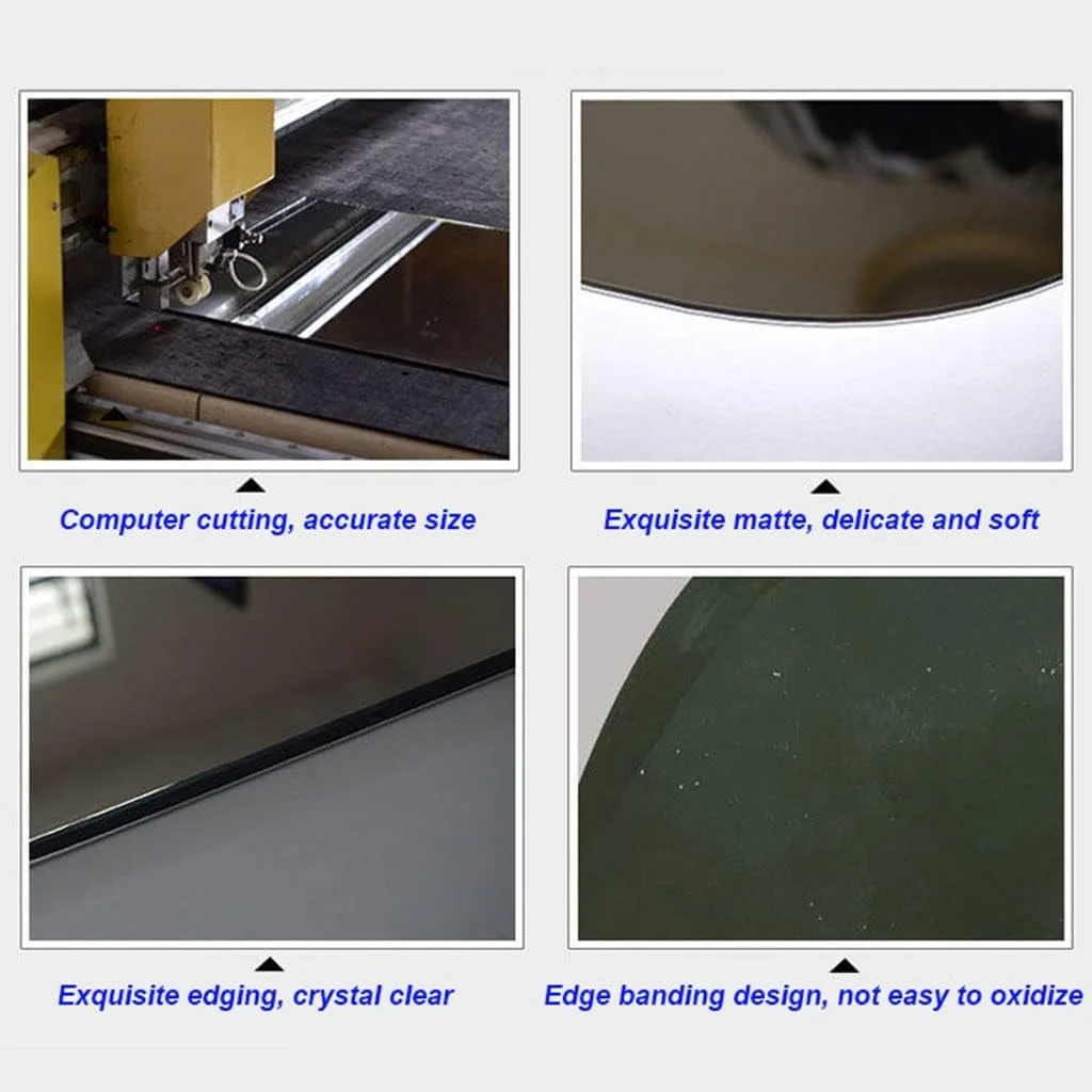 آینه حمام LED با نور پس زمینه، کلید لمسی + ضد بخار، آینه آرایش دیواری روشن Leunlee آینه حمام LED با نور پس زمینه، کلید لمسی + ضد بخار، آینه آرایش دیواری روشن Leunlee