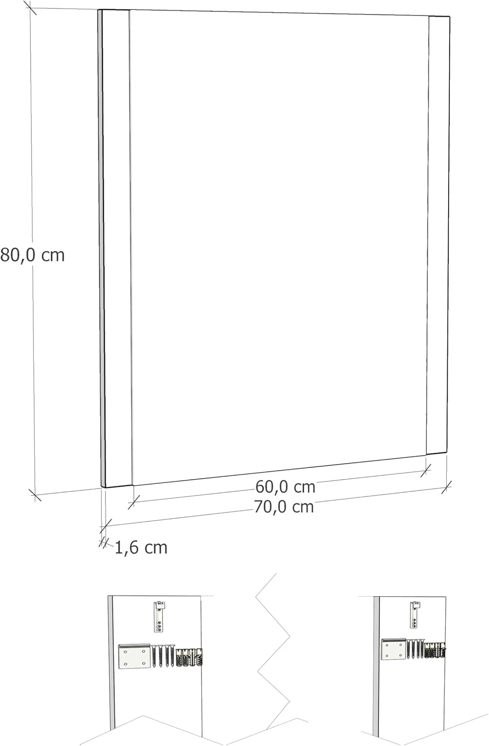 آینه دیواری چوبی بایکال مناسب حمام با گزینه های LED یا بدون LED - سبک هایی که در حمام یا هر اتاقی قرار می گیرند. 70 x 80 سانتی متر چوب طبیعی آینه دیواری چوبی بایکال مناسب حمام با گزینه های LED یا بدون LED - سبک هایی که در حمام یا هر اتاقی قرار می گیرند. 70 x 80 سانتی متر چوب طبیعی