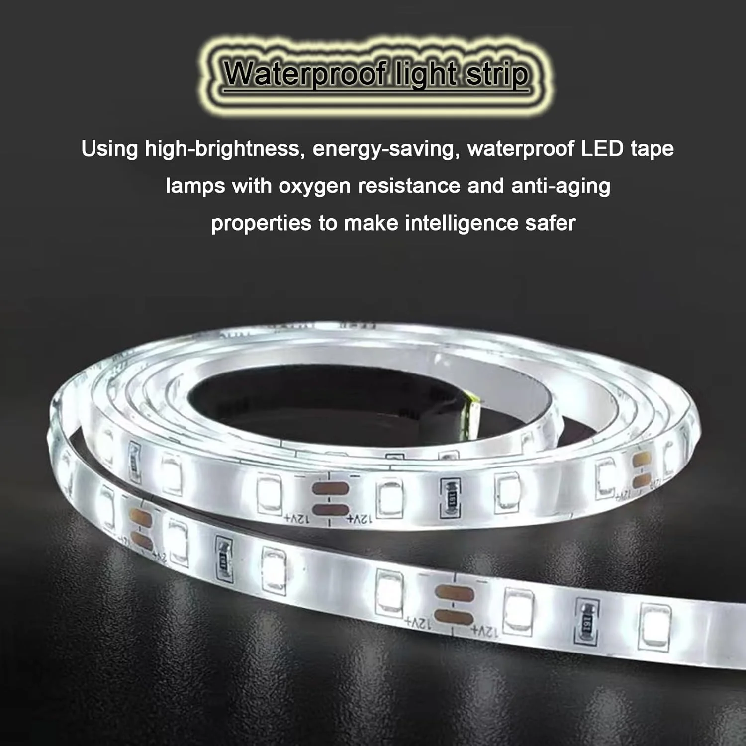 آینه حمام با چراغ های LED، آینه روشویی دیواری با چراغ های LED، دارای کلید لمسی، ضد بخار، کلید دیمر و 3 رنگ (H80*W50cm/H31.5*W19.7IN)