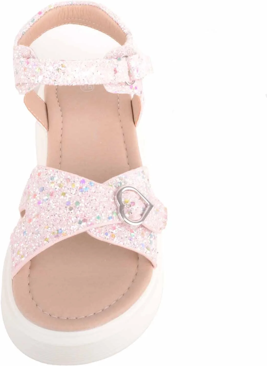 صندل تابستانی سبک وزن دخترانه اکلیلی ABSOLUTE FOOTWEAR، صورتی روشن، سایز 33