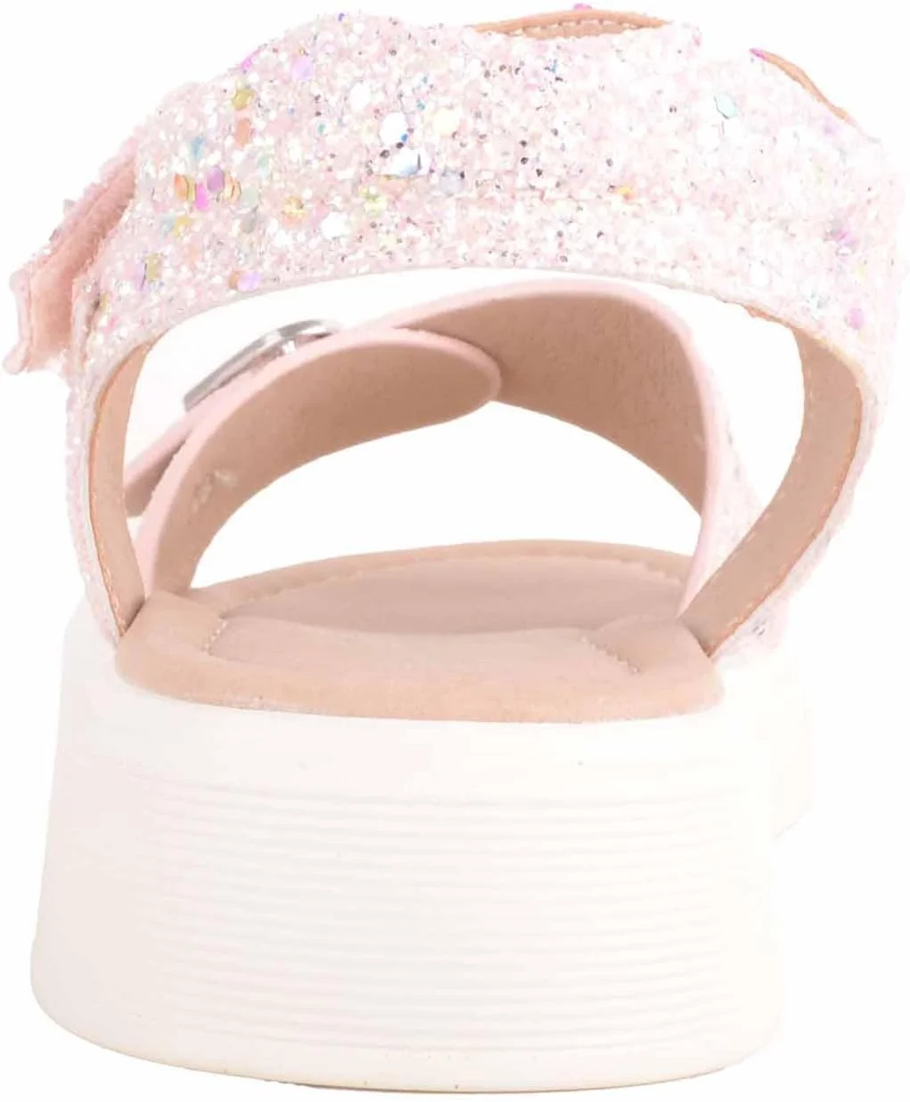 صندل تابستانی سبک وزن دخترانه اکلیلی ABSOLUTE FOOTWEAR، صورتی روشن، سایز 33