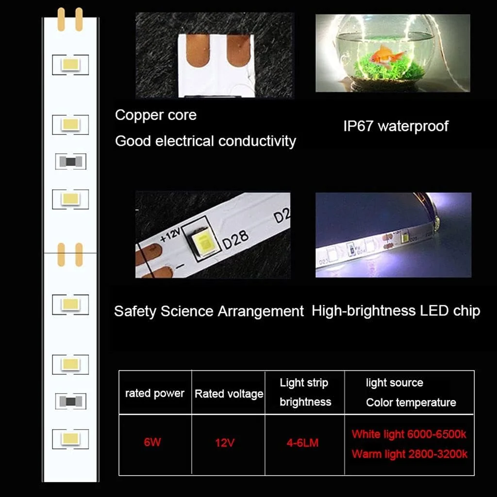 آینه بی قاب بیضی شکل دیواری حمام، آینه روشنایی دار ال ای دی، آینه آرایشی با چراغ، نور پس زمینه (رنگ: نور گرم، اندازه: بیضی 500x700 میلی متر)
