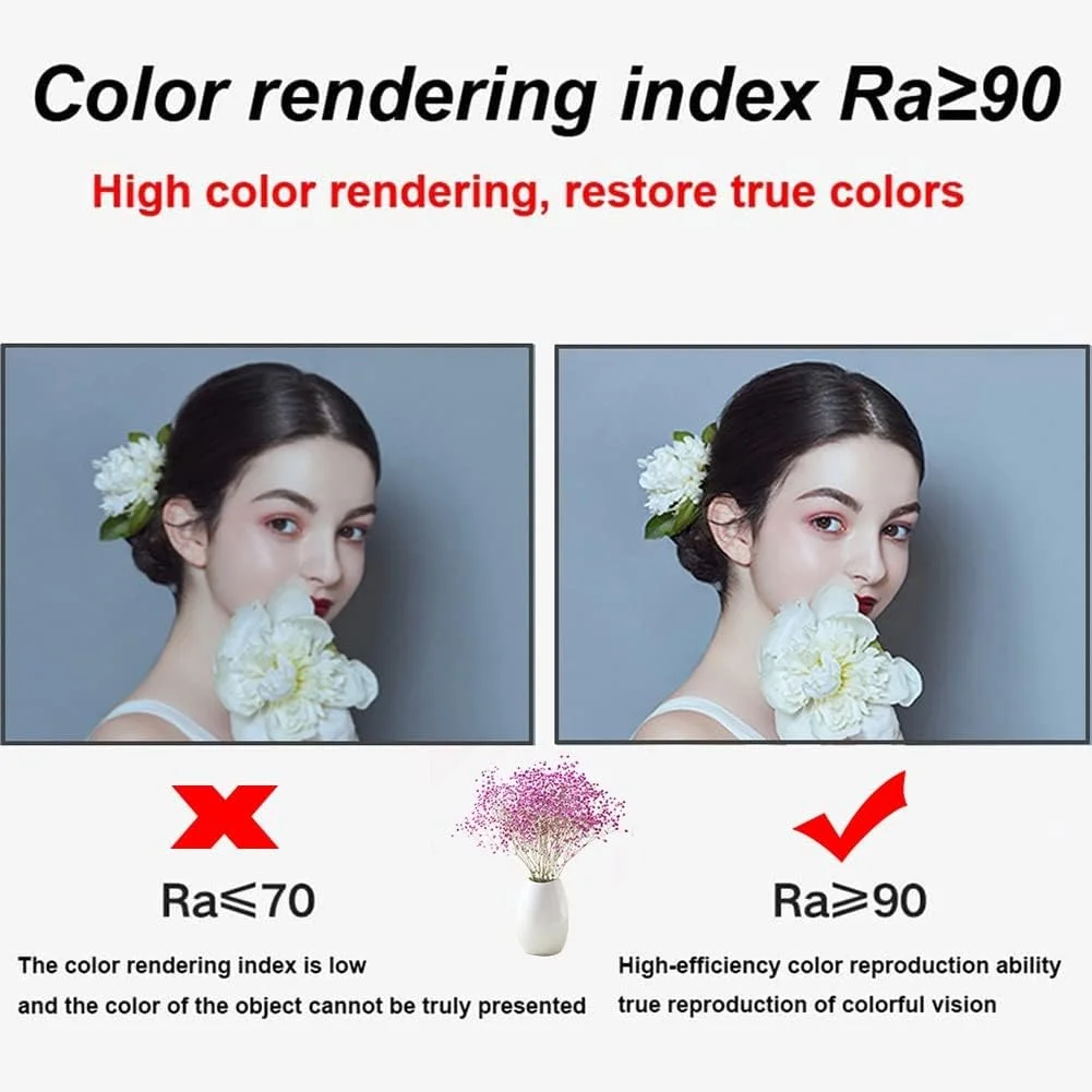 آینه حمام LED با نور، آینه آرایشی روشن با قاب طلایی، ضد آب IP66، آینه دیواری سفید/گرم برای راهرو، اتاق پودر، هتل (نور گرم 70x70 سانتی متر)