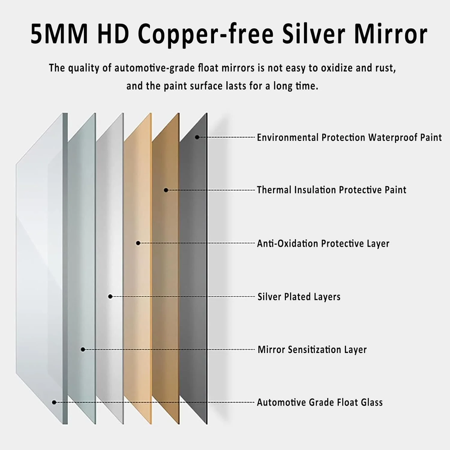 آینه ال ای دی حمام طرح خاص نامنظم شش ضلعی ستاره گل، آینه هوشمند با نور سه رنگ و دیمر، آینه آرایش ضد بخار با نور پس زمینه و حسگر لمسی برای دکوراسیون منزل (7