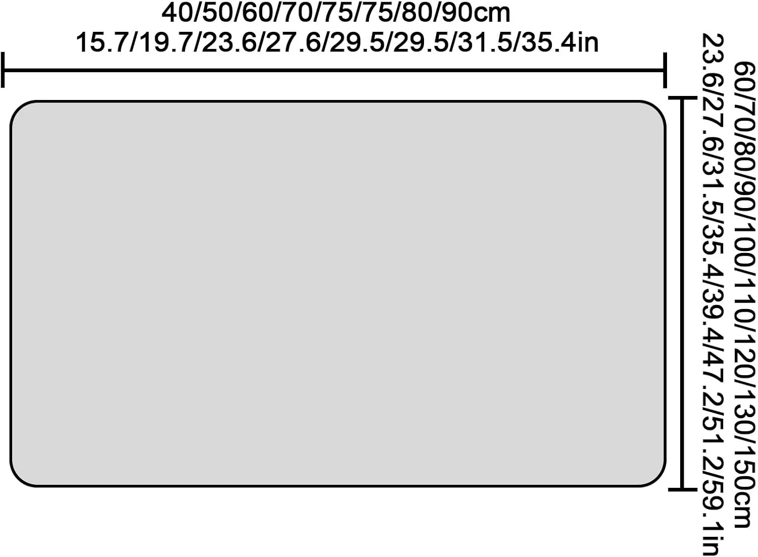آینه حمام مربعی HD، آینه دیواری لمسی با نور LED، آینه حمام ساده ضد بخار، مناسب حمام، راهرو، آینه دیواری با چراغ (نور گرم، 90*150 سانتی متر)