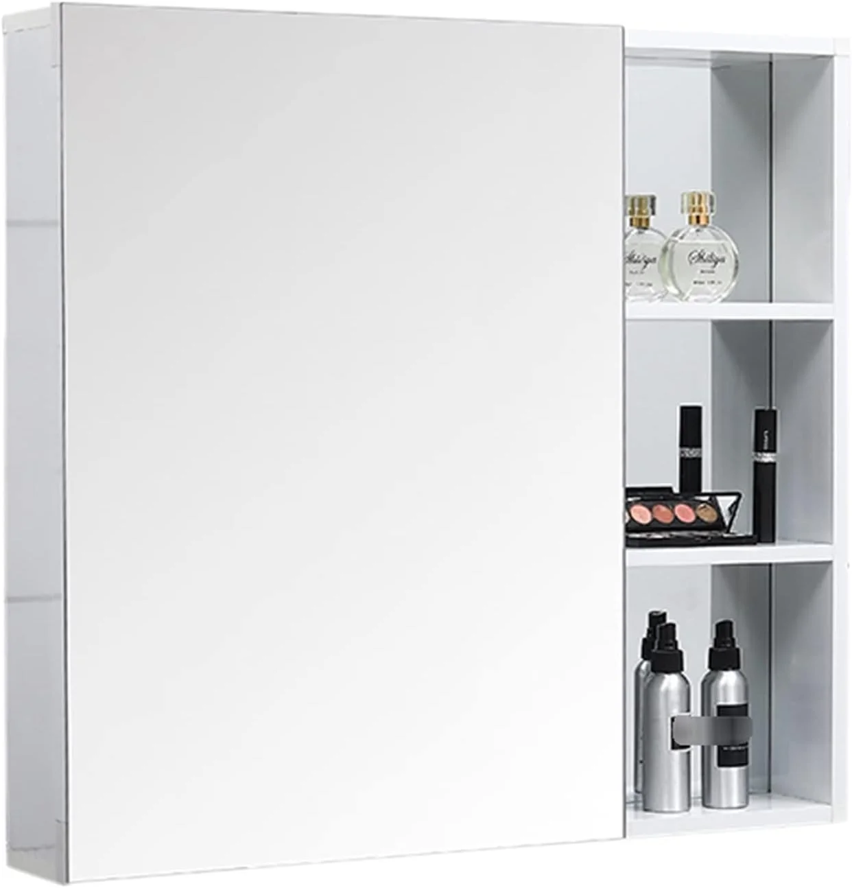 کابینت آینه دار حمام، قفسه دیواری، کابینت فلزی آینه دار، آینه